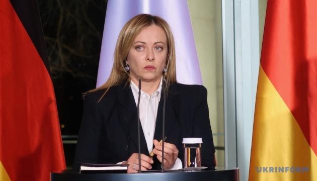 Мелоні висловила Нетаньягу, що атаки на миротворців ООН у Лівані є неприйнятними.